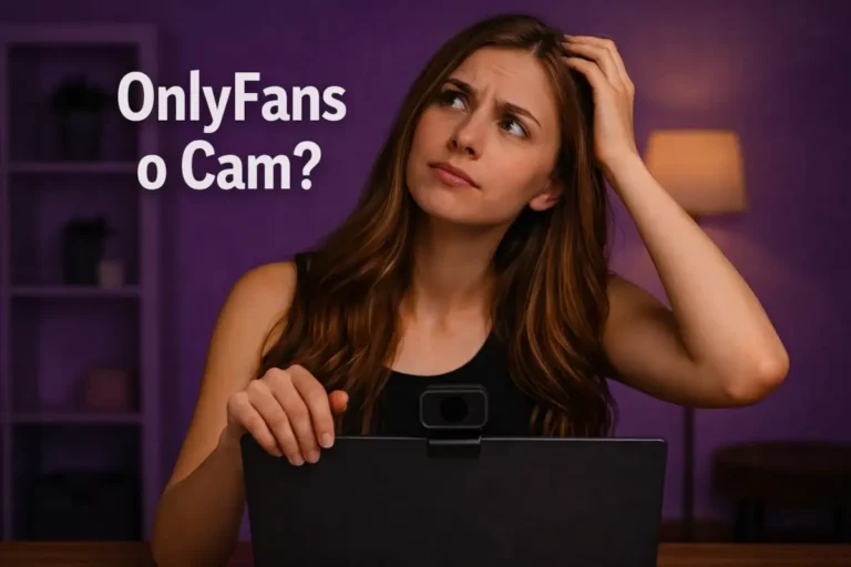 OnlyFans o Cam -Cosa Conviene Davvero se Parti da Zero