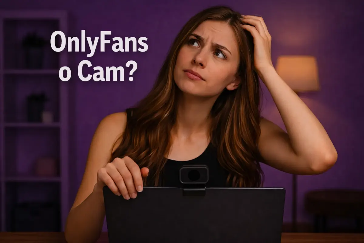 OnlyFans o Cam -Cosa Conviene Davvero se Parti da Zero