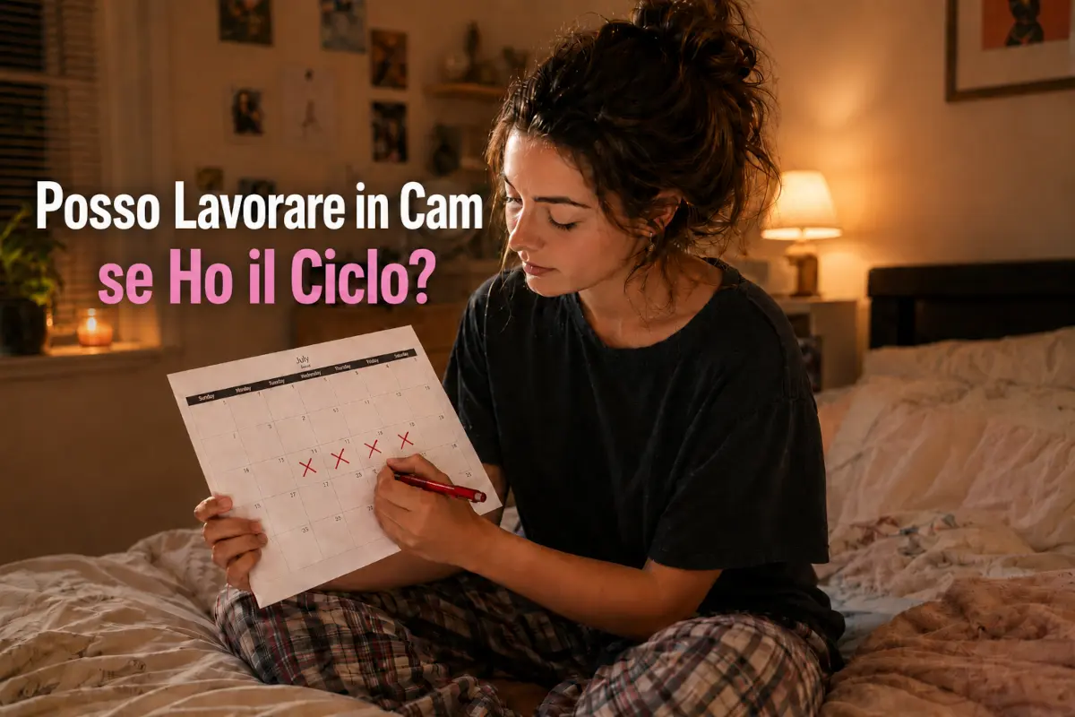 Posso Lavorare in Cam se Ho il Ciclo_