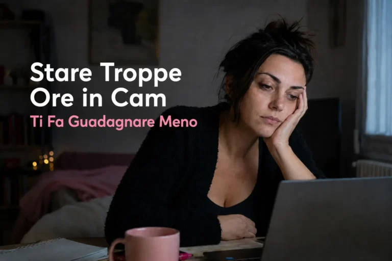 Stare Troppe Ore in Cam - Ti Fa Guadagnare Meno